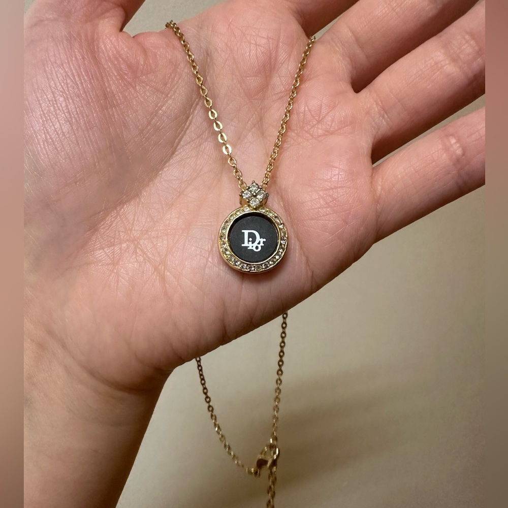 Christian Dior necklace w/ stones